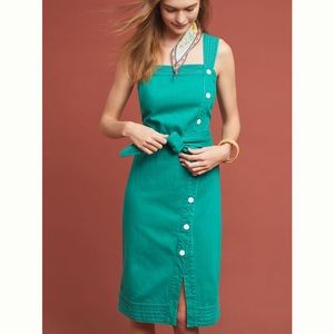 Maeve Elizabeth front-button dress